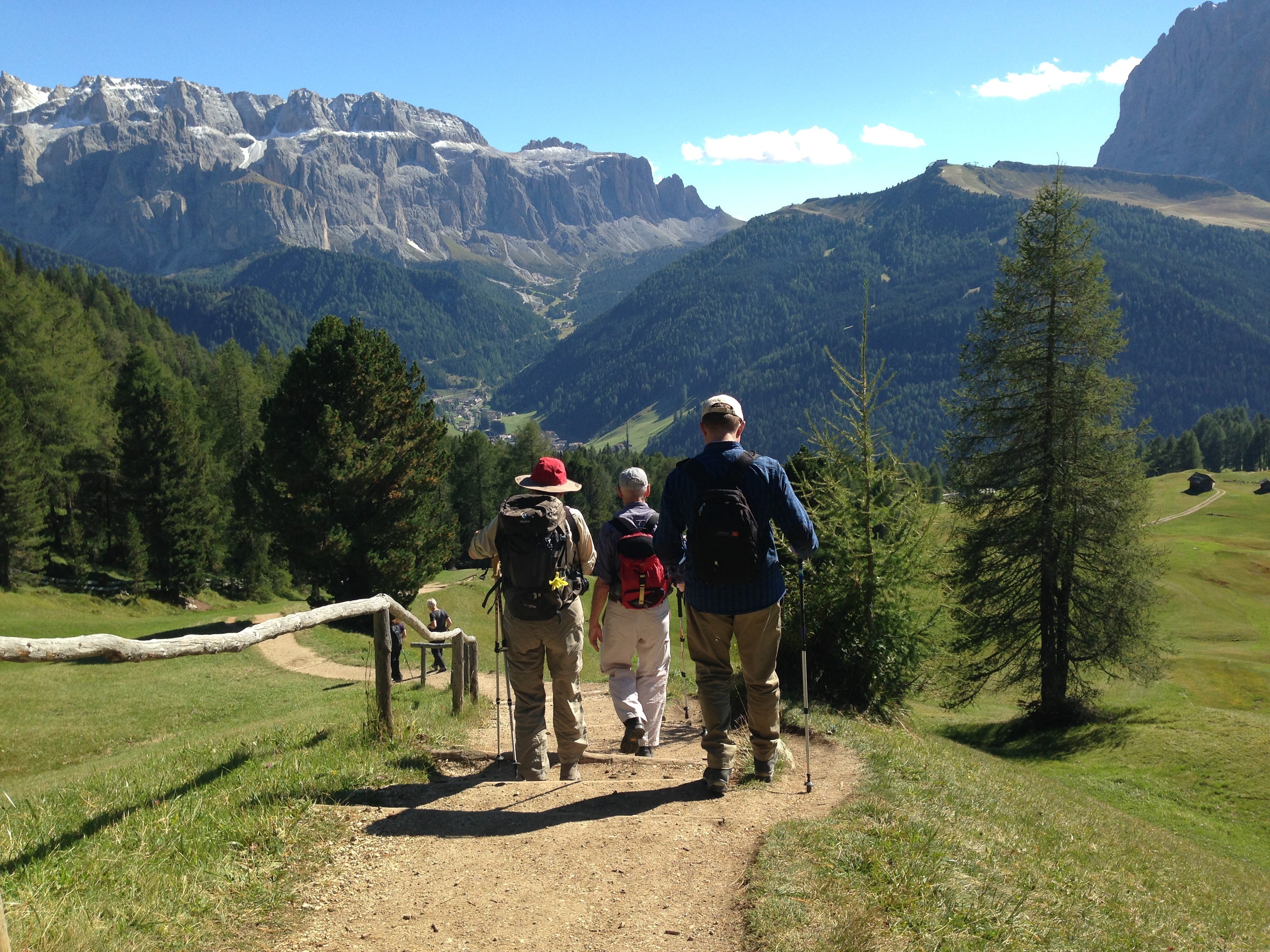 What is it like to join an escorted walking tour?