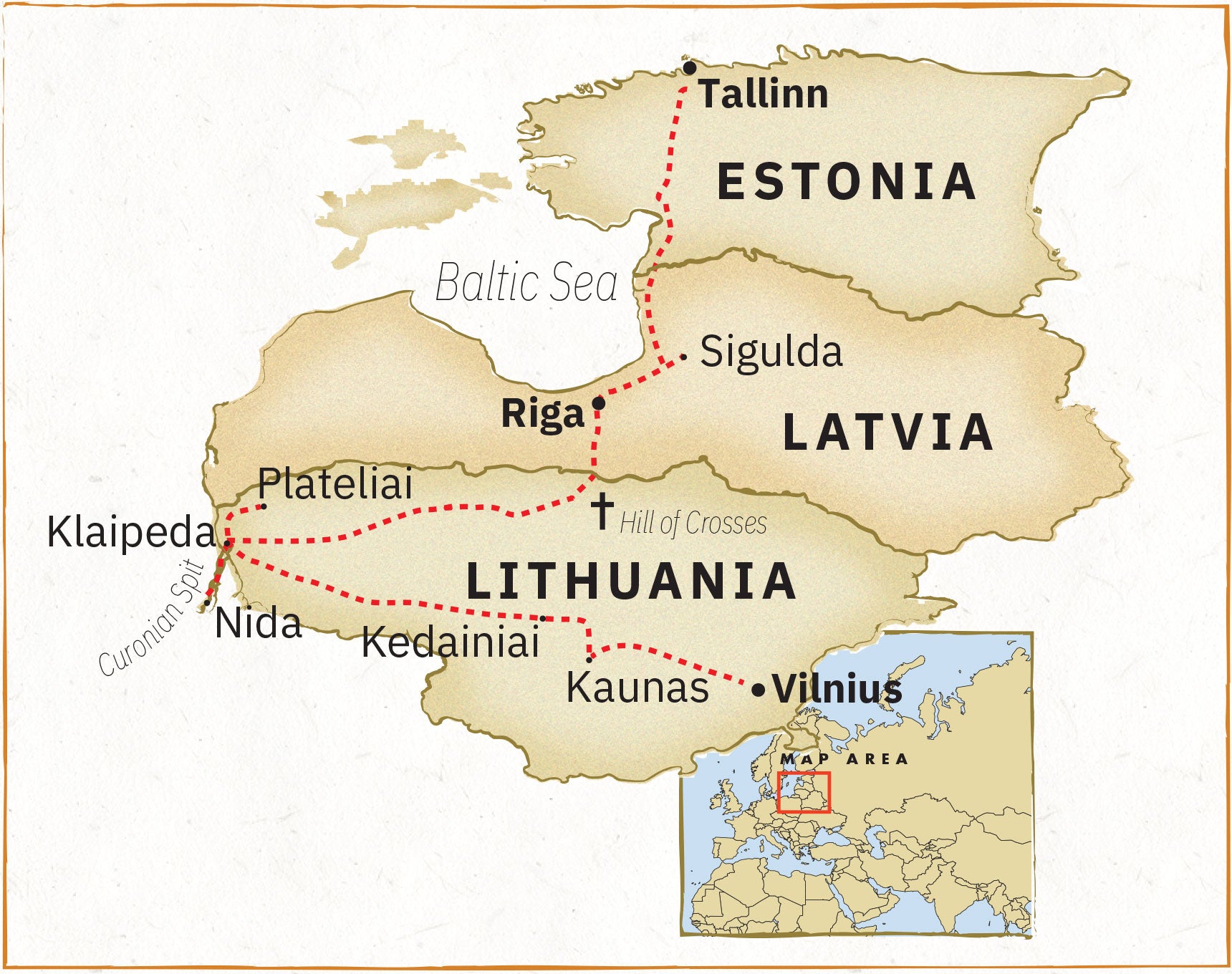 Estonia, Latvia, Lithuania & Poland 2026<br>24 June - 11 July, 2026