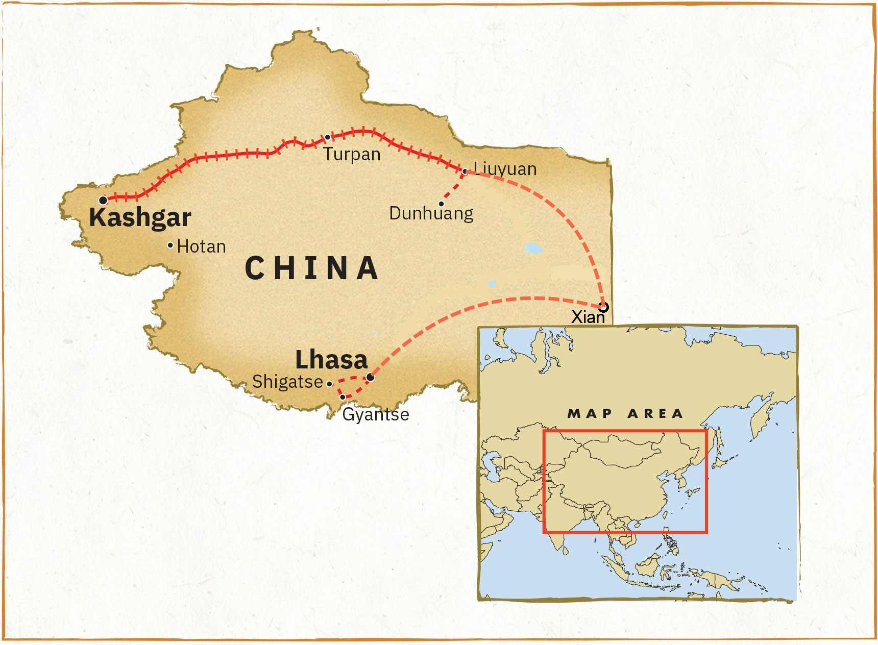 China Old Silk Road & Tibet 2026