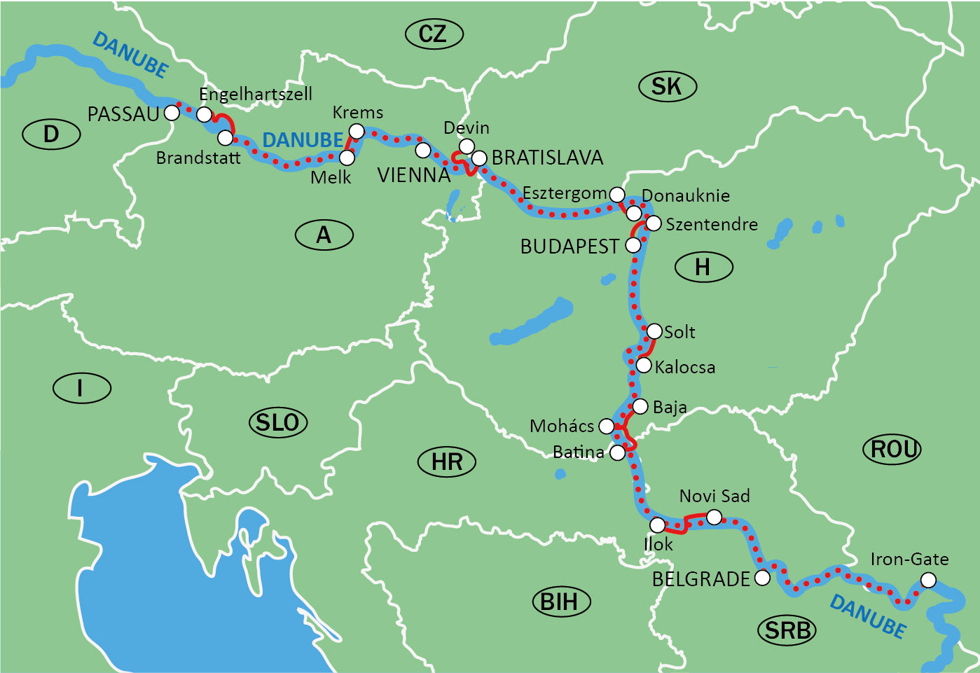 Danube Boat & Bike <br>29 Apr - 19 May, 2026