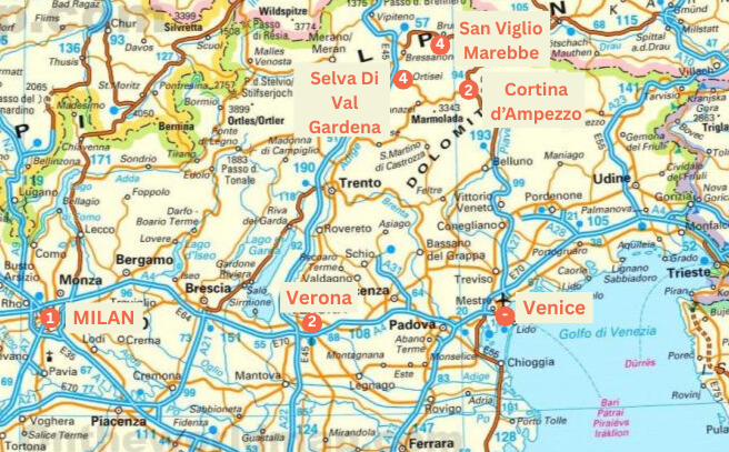 Walking in the Dolomites <br>1 - 18 Sept, 2026