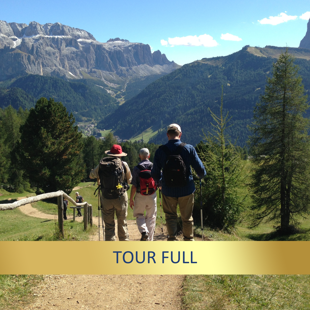 Walking in the Dolomites <br>1 - 18 Sept, 2026