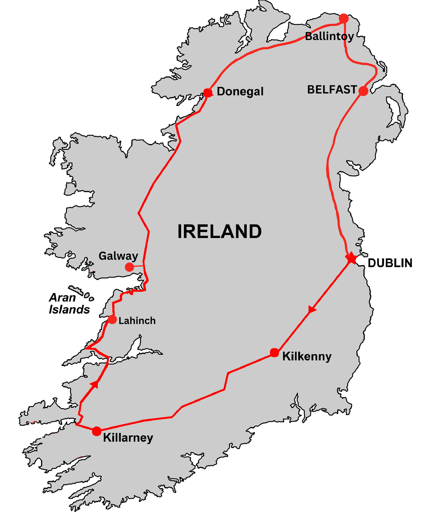 Walking in Ireland<br> June, 2027