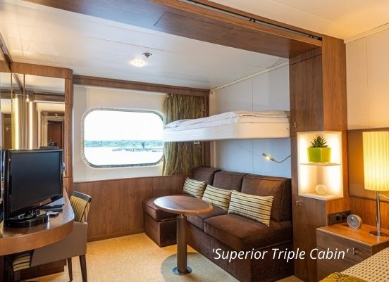 Superior Triple Cabin