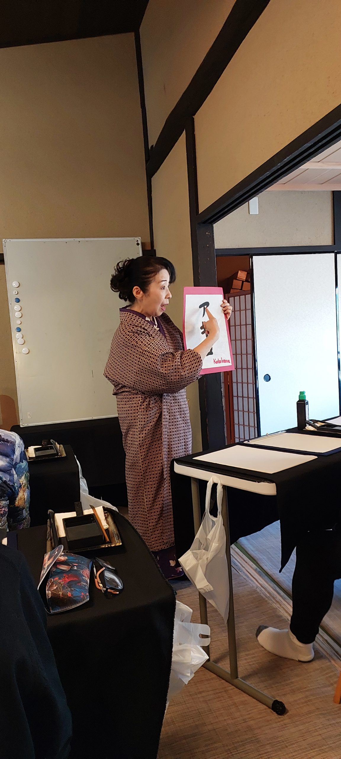 Calligraphy Class, Japan