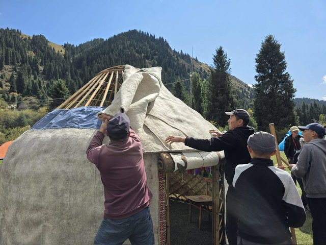 Yurt Making, Kyrgyzstan