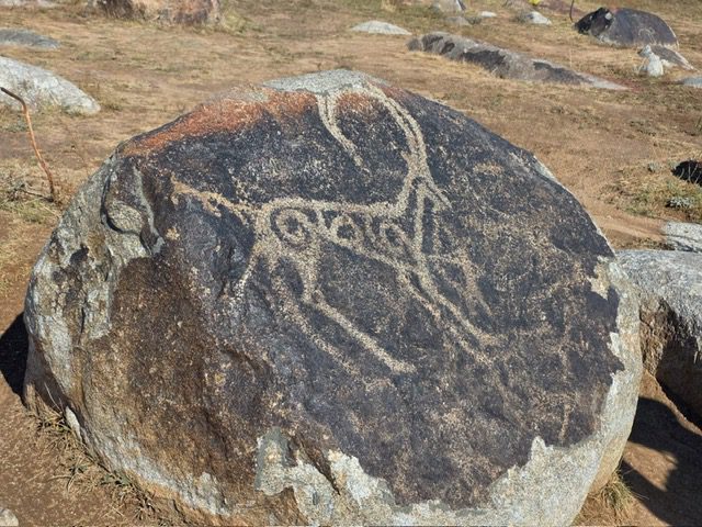 Petroglyphs, Kyrgyzstan