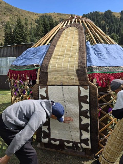 Yurt Making, Kyrgyzstan