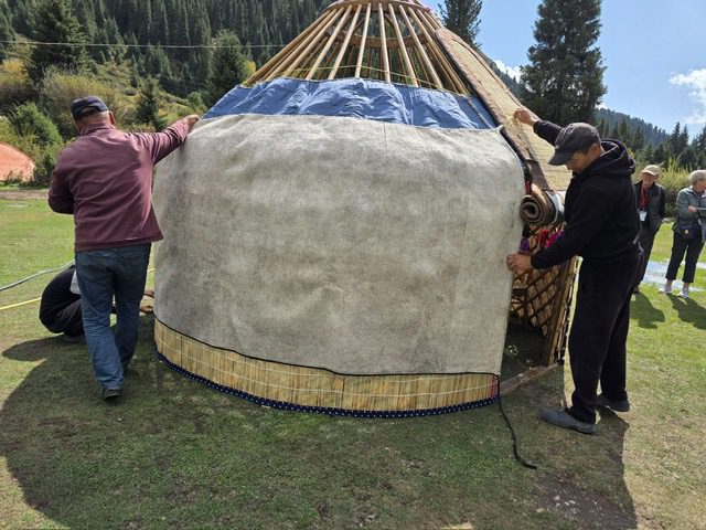 Yurt Making, Kyrgyzstan